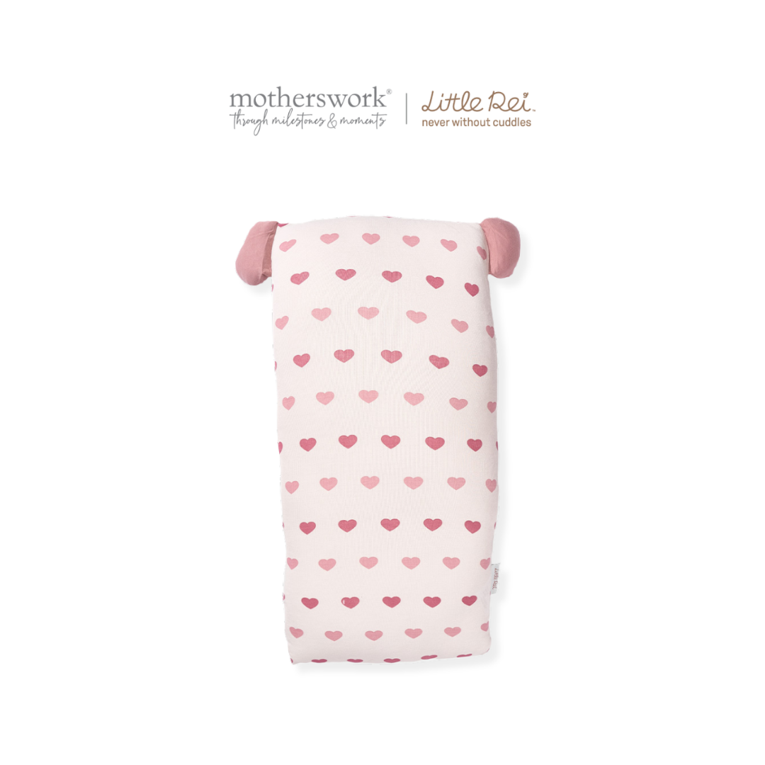 Little Rei - Plush Pillow size L | หมอนเด็กโต 2 ขวบขึ้นไป หมอนข้างใยไผ่พรีเมี่ยม ไซส์ L