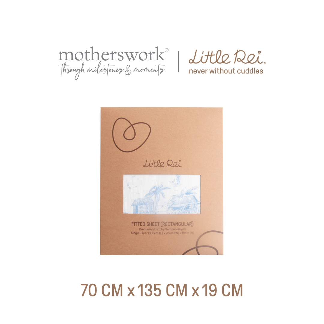 Little Rei - ผ้าปูที่นอนใยไผ่ | Bamboo Fitted Sheet